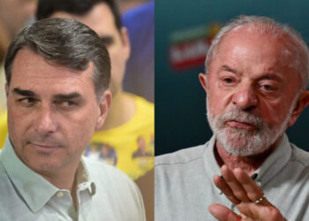 Na pesquisa BTG/Nexus, Flávio aparece com 52%, contra 48% de Lula