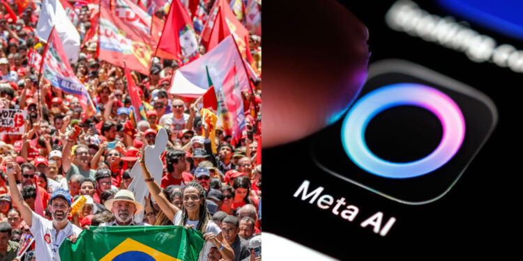 A ação aponta que IAs favoreciam Flávio e negavam conteúdo para Lula