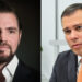 O banqueiro Daniel Vorcaro e o ex-presidente do Banco de Brasília (BRB) Paulo Henrique Costa (esq. p/ dir.)