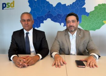 Os advogados Edgar Moury e Delmiro Campos