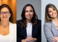As advogadas Janielly Nunes, Diana Câmara e Isabela Lessa