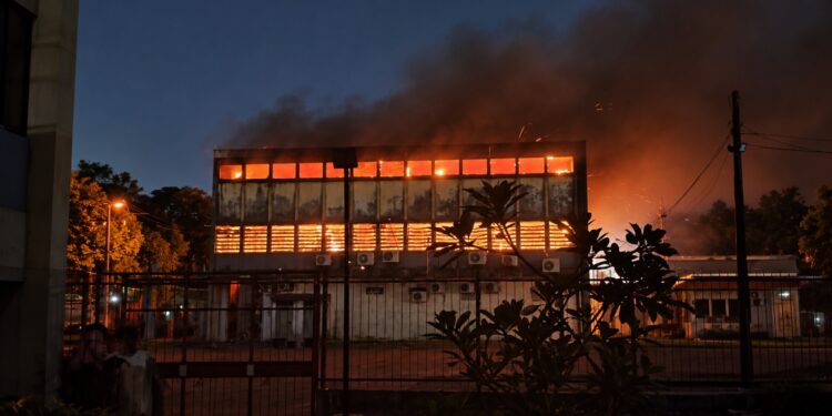 Incêndio não deixou feridos
