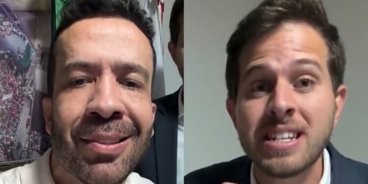 Os deputados, André Janones (PT-MG) e Pedro Campos (PSB)