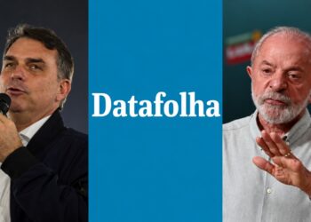 O senador Flávio Bolsonaro (PL) e o presidente Luiz Inácio Lula da Silva (PT)