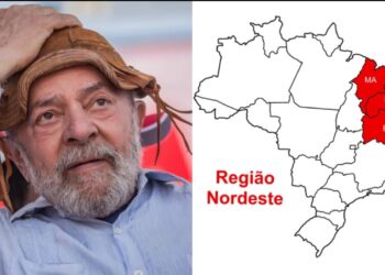 O candidato a presidente, Luiz Inácio Lula da Silva (PT)