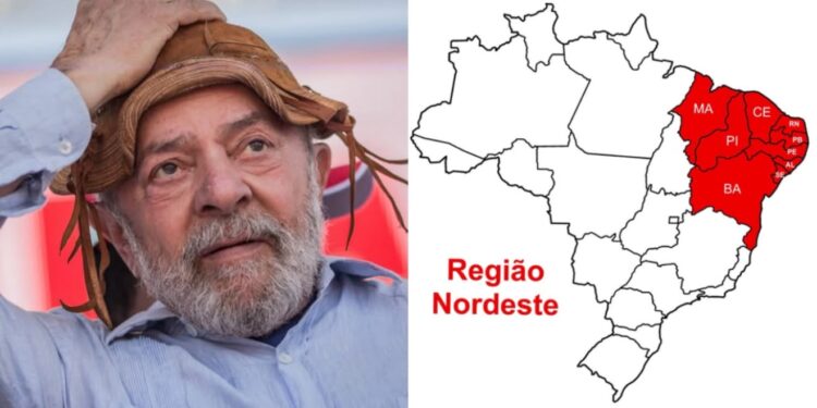 O candidato a presidente, Luiz Inácio Lula da Silva (PT)