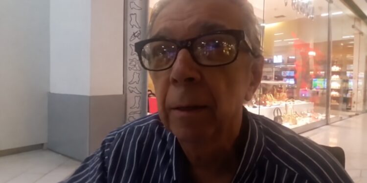O cineasta pernambucano Jomard Muniz de Britto