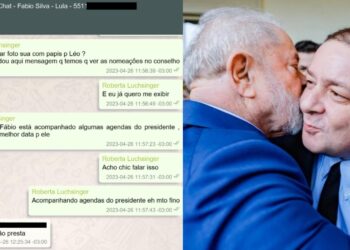 Roberta Luchsinger mandou foto de Lulinha com o presidente Lula para Leo Slezynger, da petroquímica Unigel