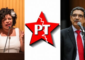 Os deputados estaduais Dani Portela e João Paulo