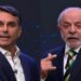 Os candidatos à presidência no debate da Band