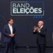 Flávio Bolsonaro (PL) e Luiz Inácio Lula da Silva (PT)