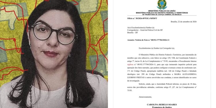 Investigação contra Maira Rocha, junta-se a inquérito já em andamento na PCDF