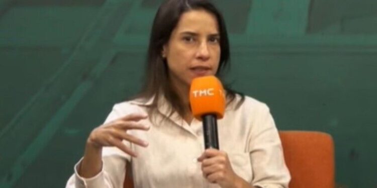 Raquel Lyra (PSD) em entrevista ao TMC