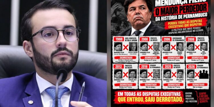 Lula da Fonte (PP), ironizando com Mendonça Filho (PL)