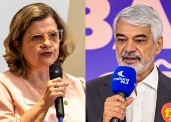 A senadora Teresa Leitão (PT) e o senador Humberto Costa (PT)