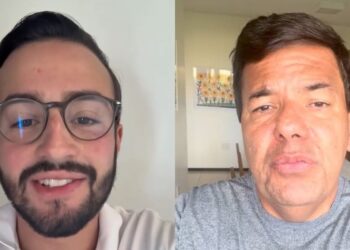 Os deputado federais Lula da Fonte (PP) e Mendonça Filho (PL)
