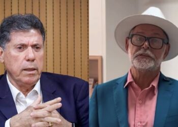 O prefeito do Cabo de Santo Agostinho e o presidente interino do CABOPREV, Jefferson Rodrigues de Souza
