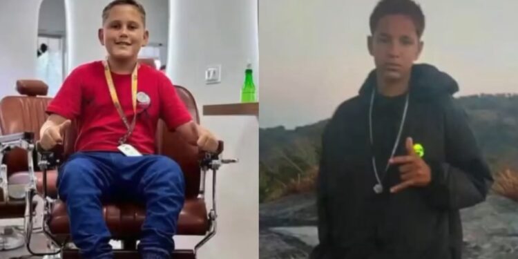 Pablo da Silva Macedo e João Vitor dos Santos Feitosa