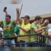 Flávio Bolsonaro e Nikolas Ferreira juntos em Vitória (ES)